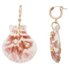 Brinker & Eliza SUMMER FRIDAY HUGGIE EARRINGS